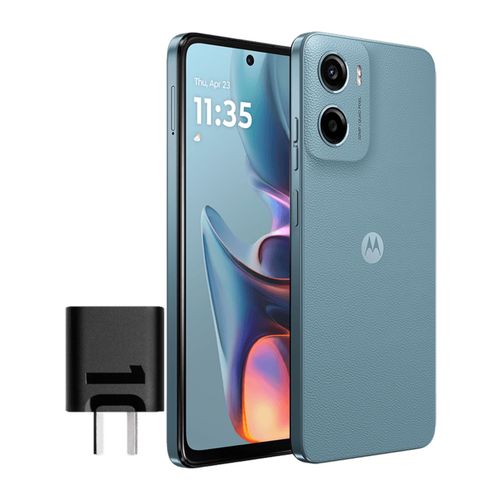 CELULAR MOTOROLA E15 XT2523-7 DUAL 64GB 2GB RAM DENIM BLUE *CON CARGADOR 3 PINOS*